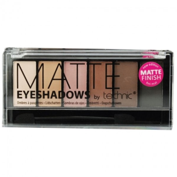 Paleta de Sombras Olhos 6's Nudes Matte Technic